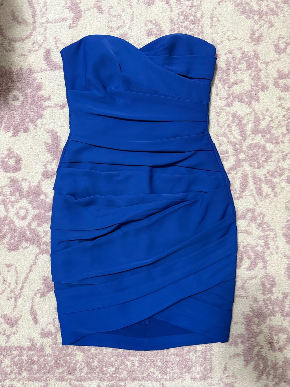 BCBG blue bodycon dress